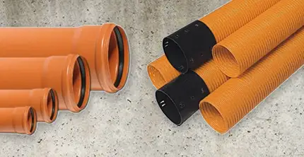 drain cövek, KG csövek