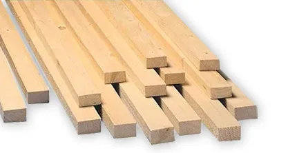 szárított fenyő léc